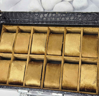 12 Slots Wrist Watch Storage Box