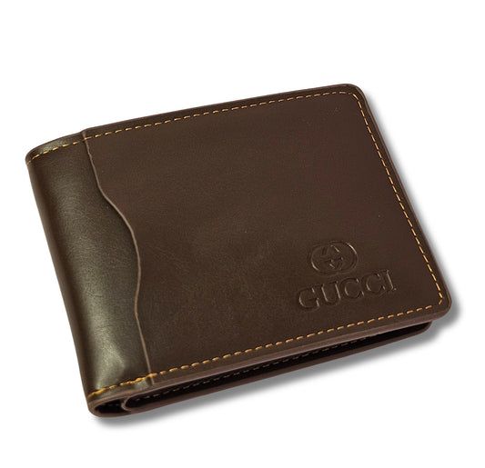 Premium Quality Gucci Leather Wallet - Brown