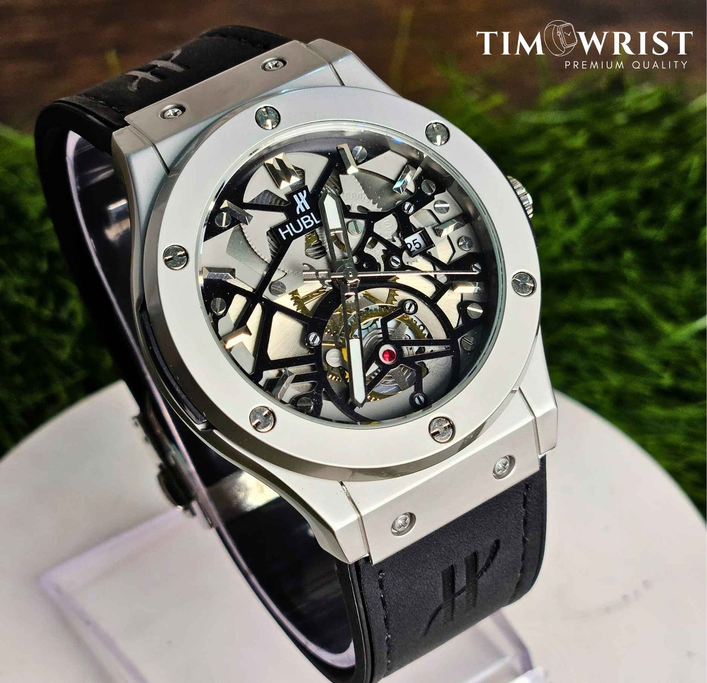 Hublot Geneve (Masterpiece) Inspired Skeleton Dial Watch Luxury Edition