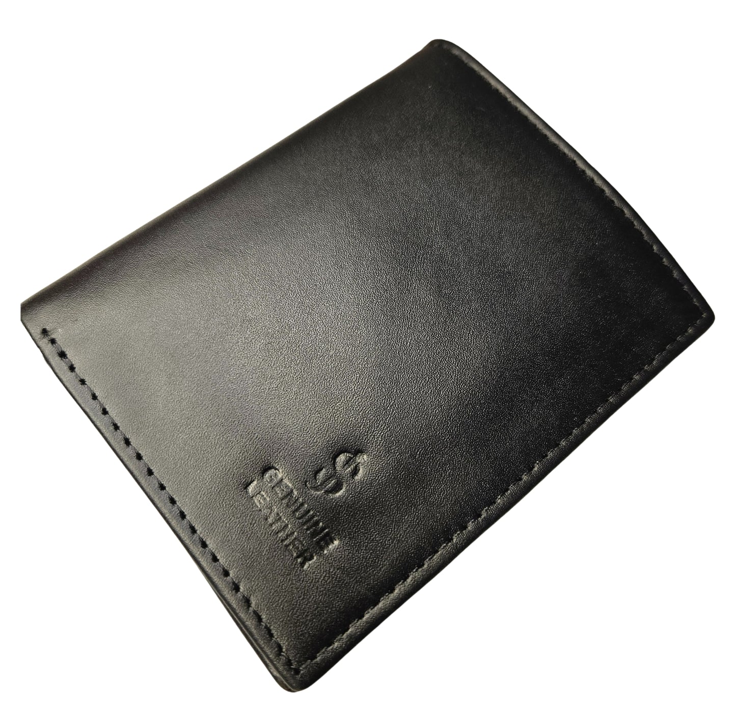 Men’s Executive Slim Black Leather Wallet