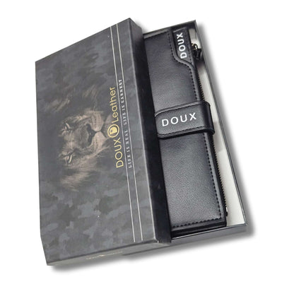 DOUX High Quality Leather Long Wallet Luxury-Edition