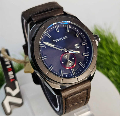 Tubular TB-849721 Branded Luxury Watch with Sub-Second Display