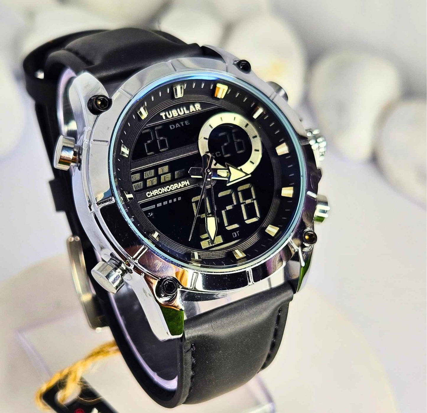 Tubular TB-8765876 Branded Men's Luxury Chronograph Watch Edition