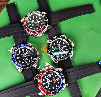 RLX GMT-Master II (Masterpiece) Pepsi Bezel – Dual Time Watch Luxury Edition