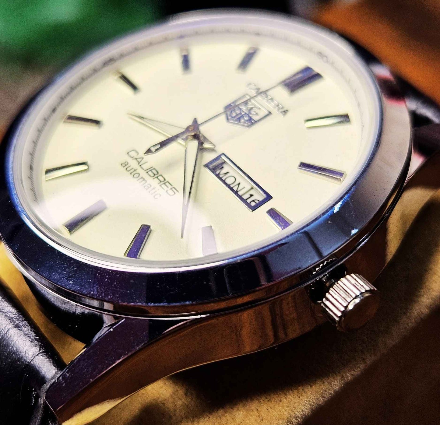 Tag Heuer Calibre 5 (Masterpiece)  Men's Luxury Watch White Edition