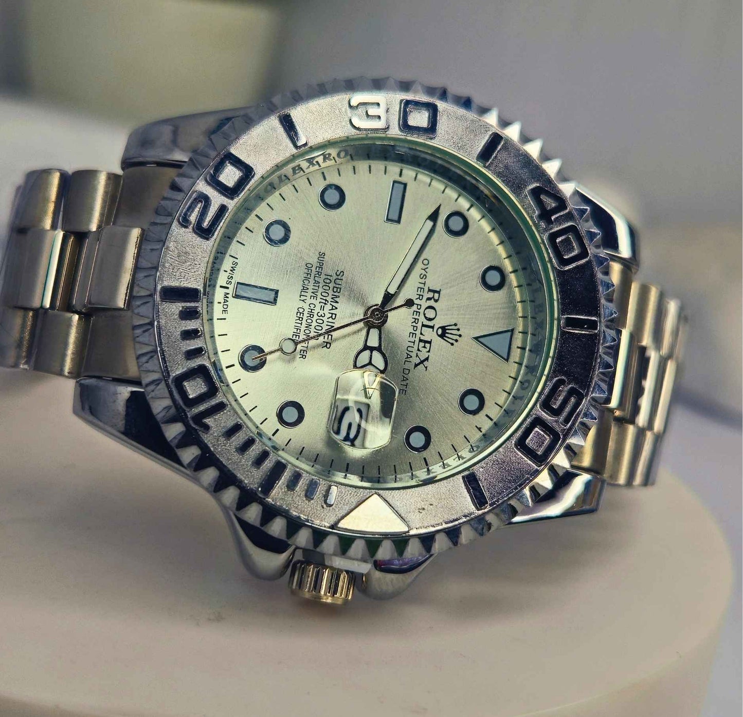 Rolex Yacht-Master 40mm 116622 Silver Dial Luxury Edition