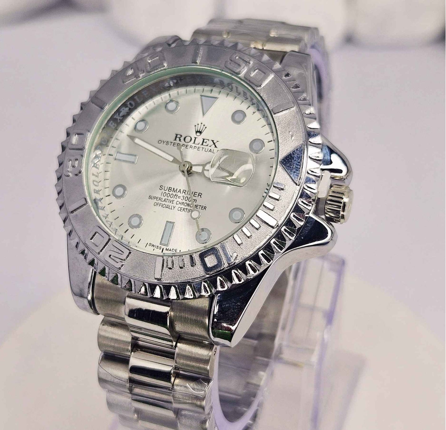 Rolex Yacht-Master 40mm 116622 Silver Dial Luxury Edition