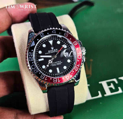 RLX GMT-Master II (Masterpiece) Pepsi Bezel – Dual Time Watch Luxury Edition